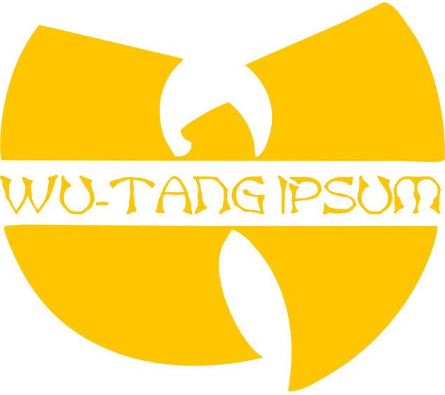 Wu-Tang Ipsum Logo